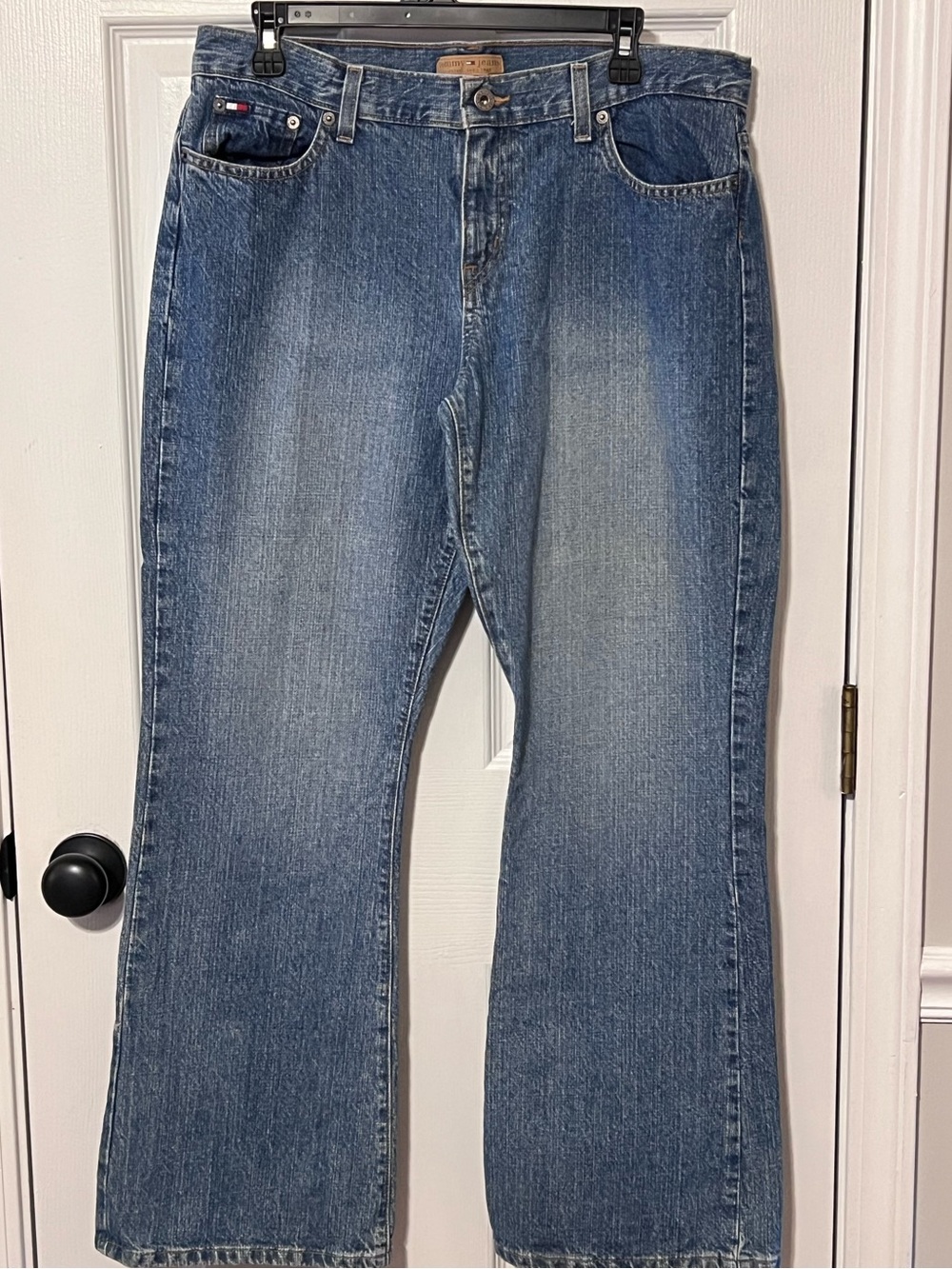 Vintage 2004 Tommy Jeans Size 13 Y2K Bootcut Jeans 31” Inseam